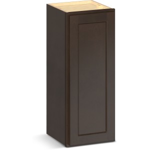RELIABILT Parkstone II Wall Cabinet, Espresso Stained, 12" W, 1 Door, Fully Assembled - 641359 | Lowe's Pro Supply